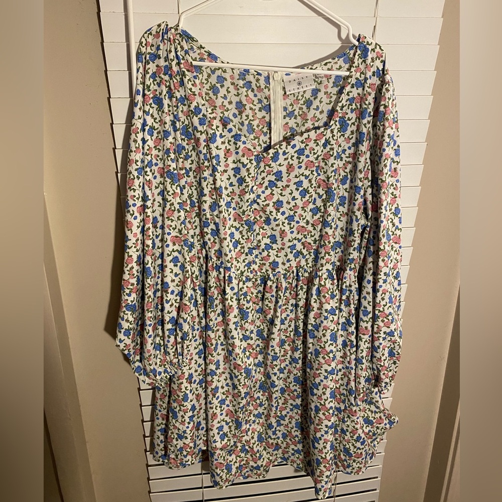 Floral mini dress